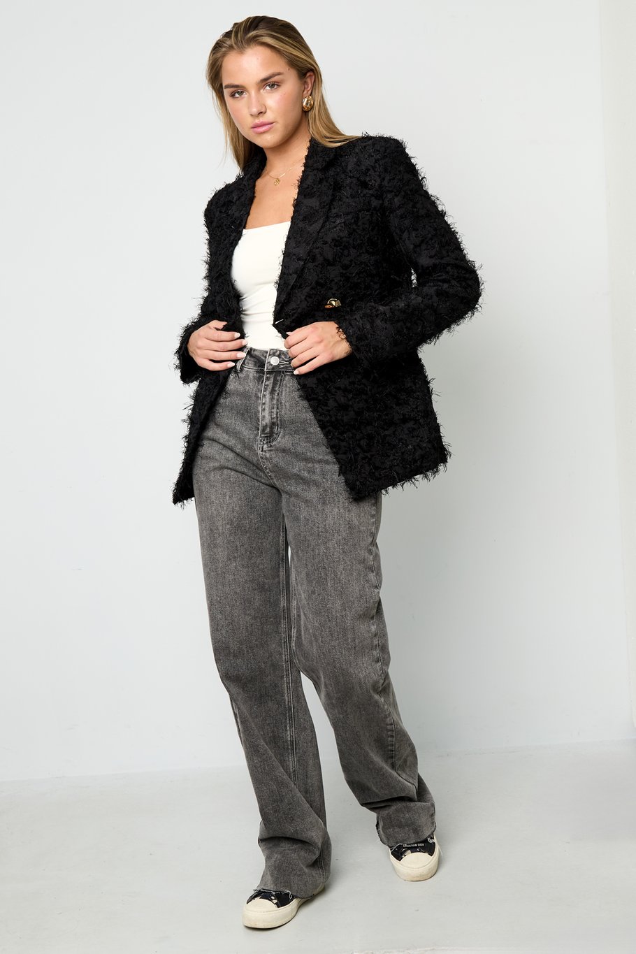 Textured Blazer Picture5